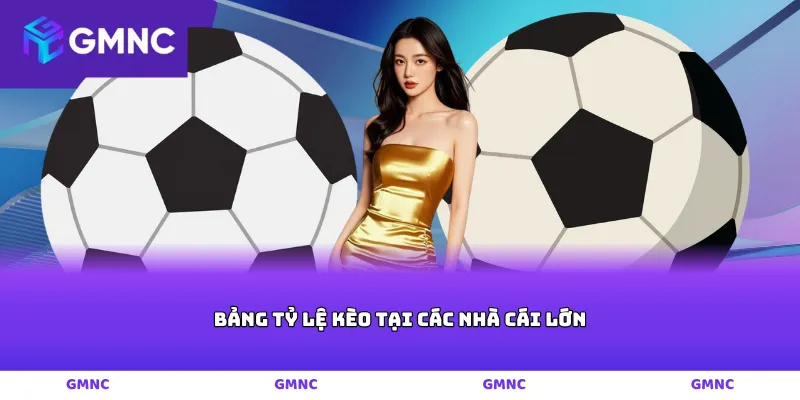 Bảng tỷ lệ kèo tại các nhà cái lớn